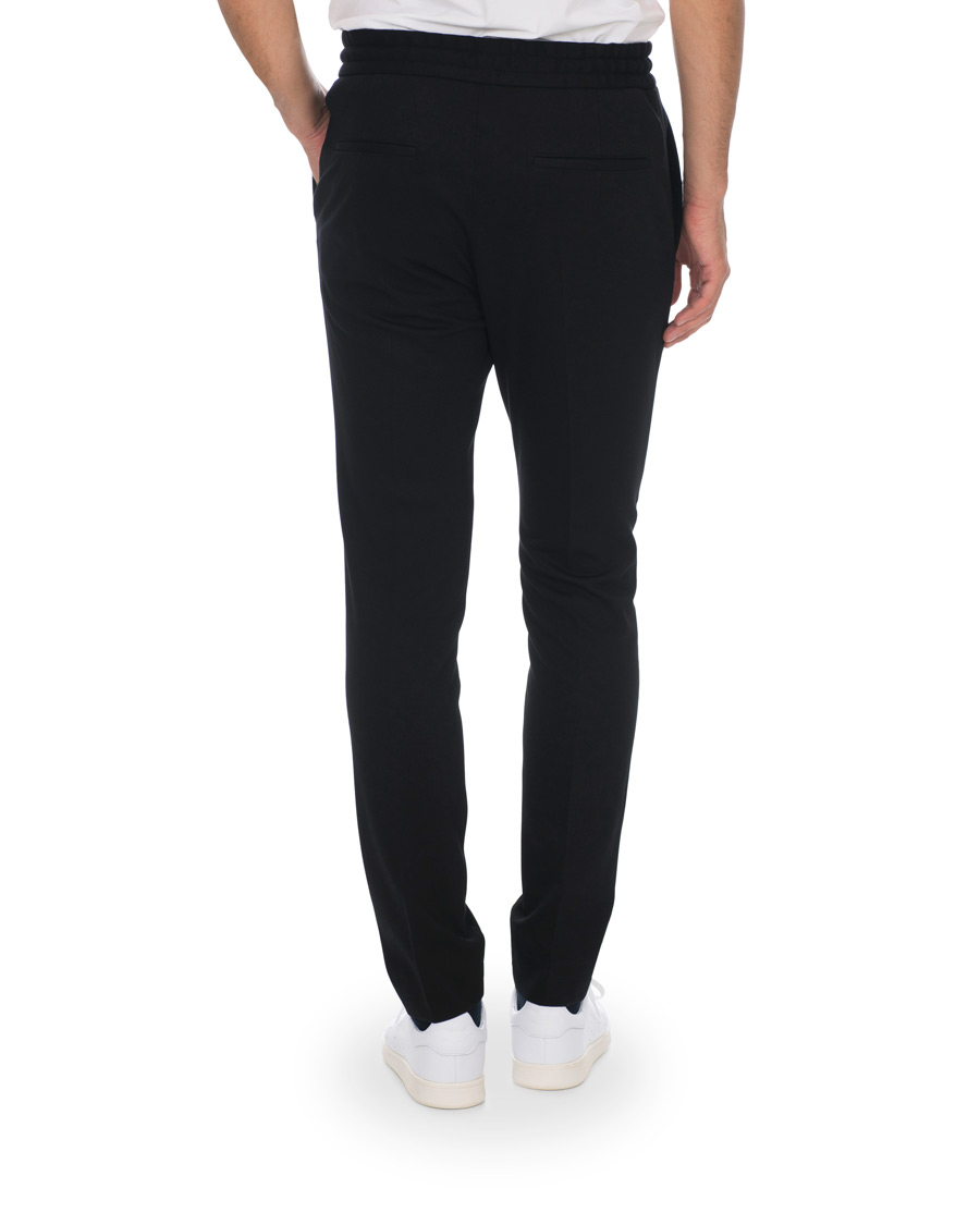 Heren | Broeken | HUGO | Zennet Drawstring Trousers Black