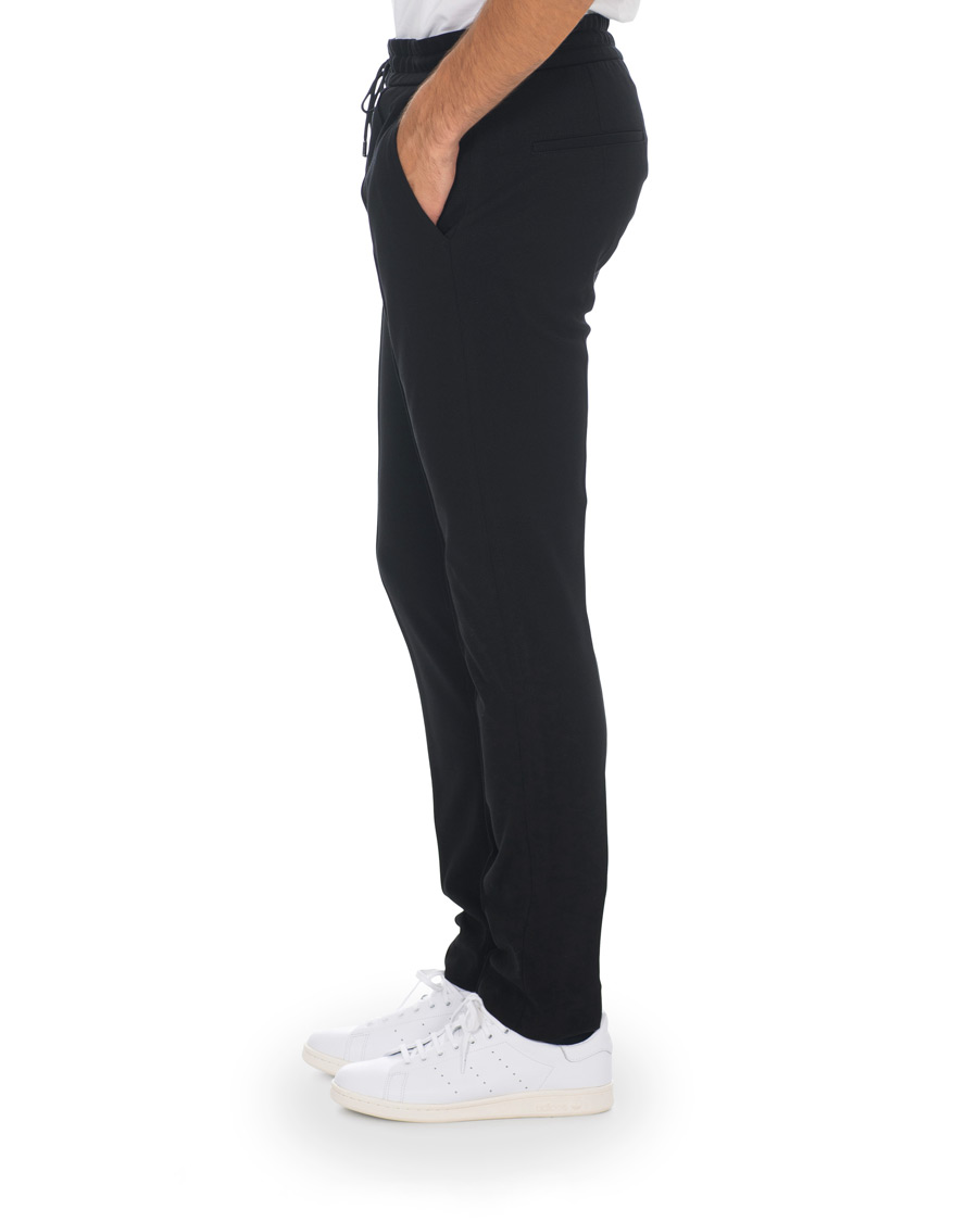 Heren | Broeken | HUGO | Zennet Drawstring Trousers Black