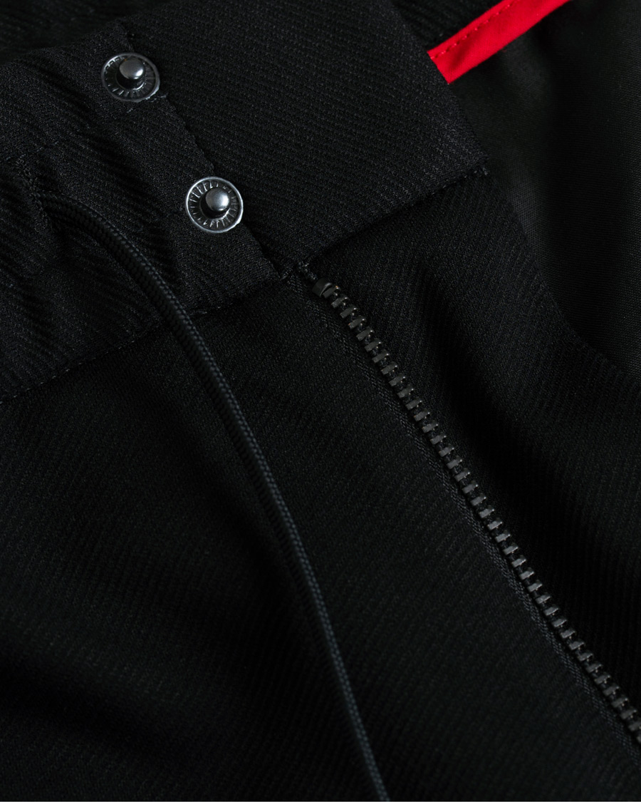Heren | Broeken | HUGO | Zennet Drawstring Trousers Black