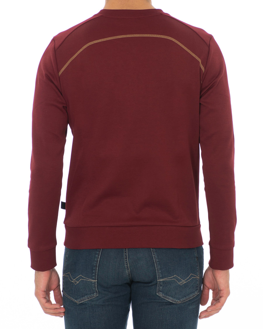 Heren | Truien | BOSS GREEN | BOSS Athleisure Salbo Crew Neck Sweathirt Dark Pink