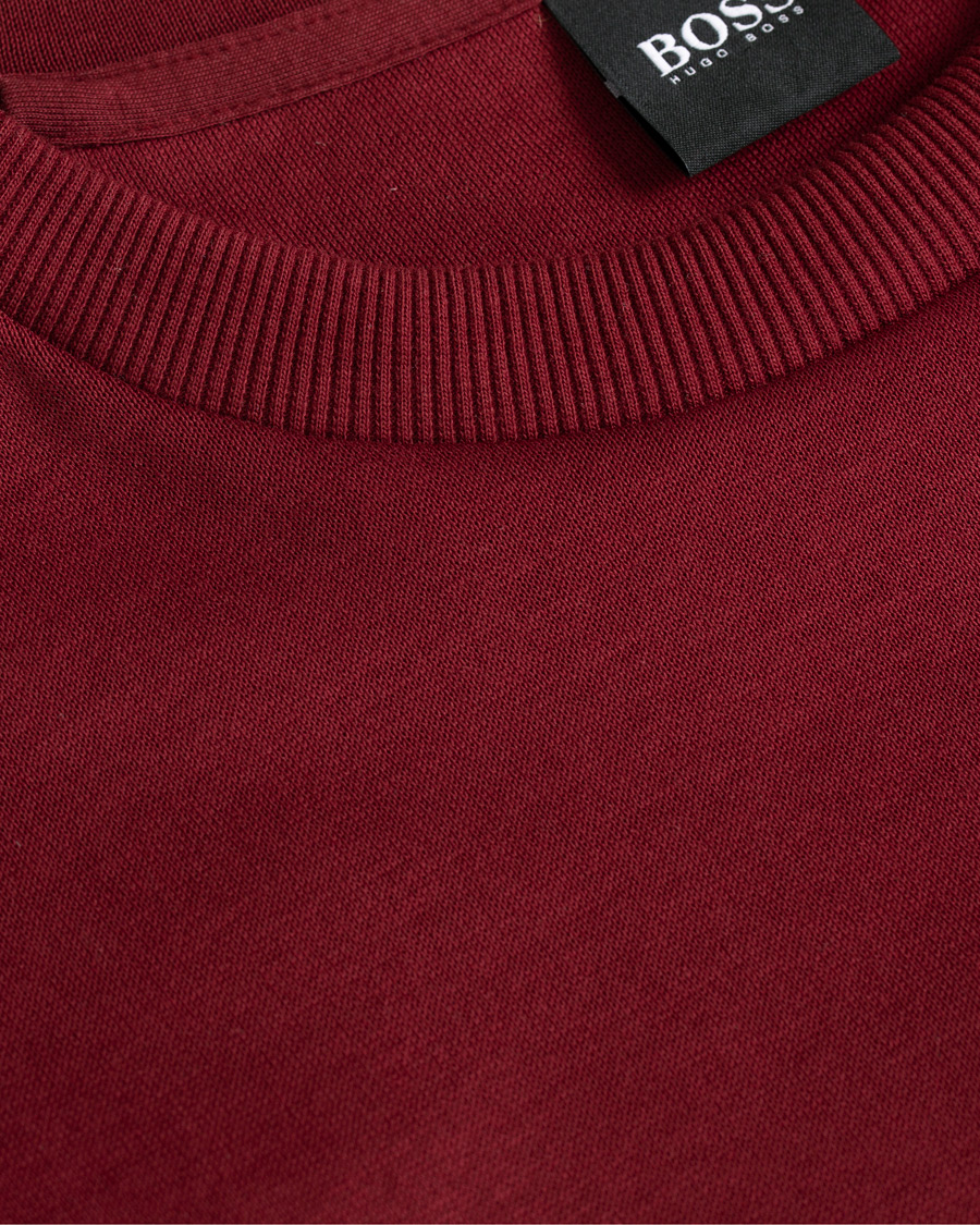 Heren | Truien | BOSS GREEN | BOSS Athleisure Salbo Crew Neck Sweathirt Dark Pink
