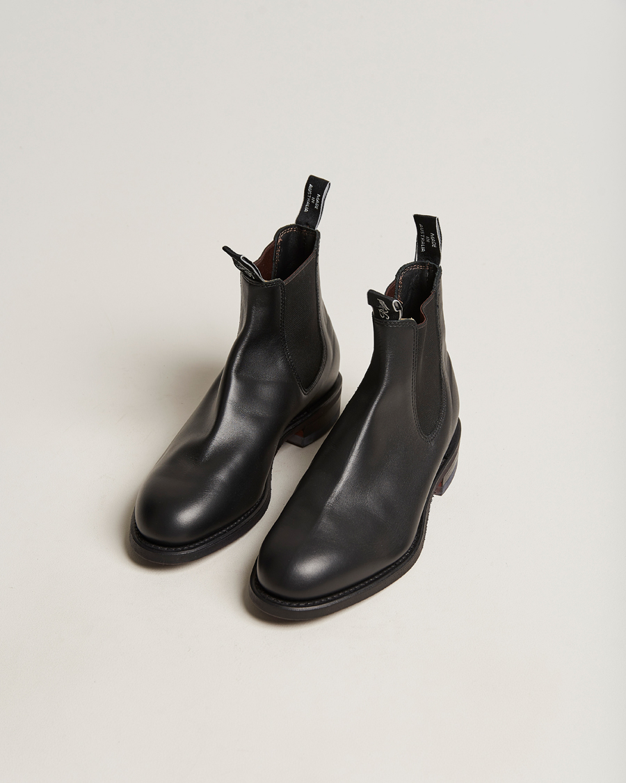 Heren | R.M.Williams Wentworth G Boot Yearling Black | R.M.Williams | Wentworth G Boot Yearling Black