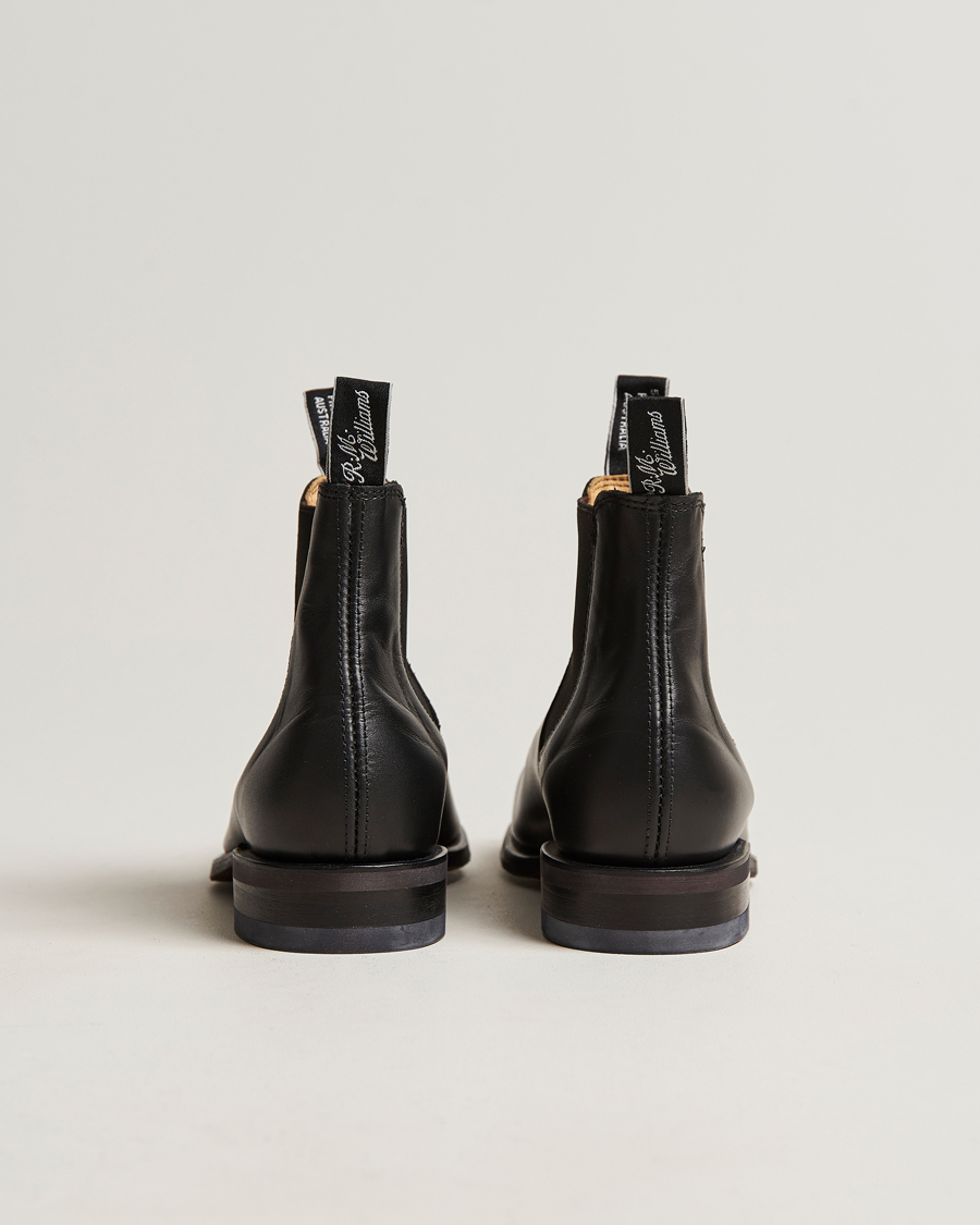 Heren | R.M.Williams Wentworth G Boot Yearling Black | R.M.Williams | Wentworth G Boot Yearling Black