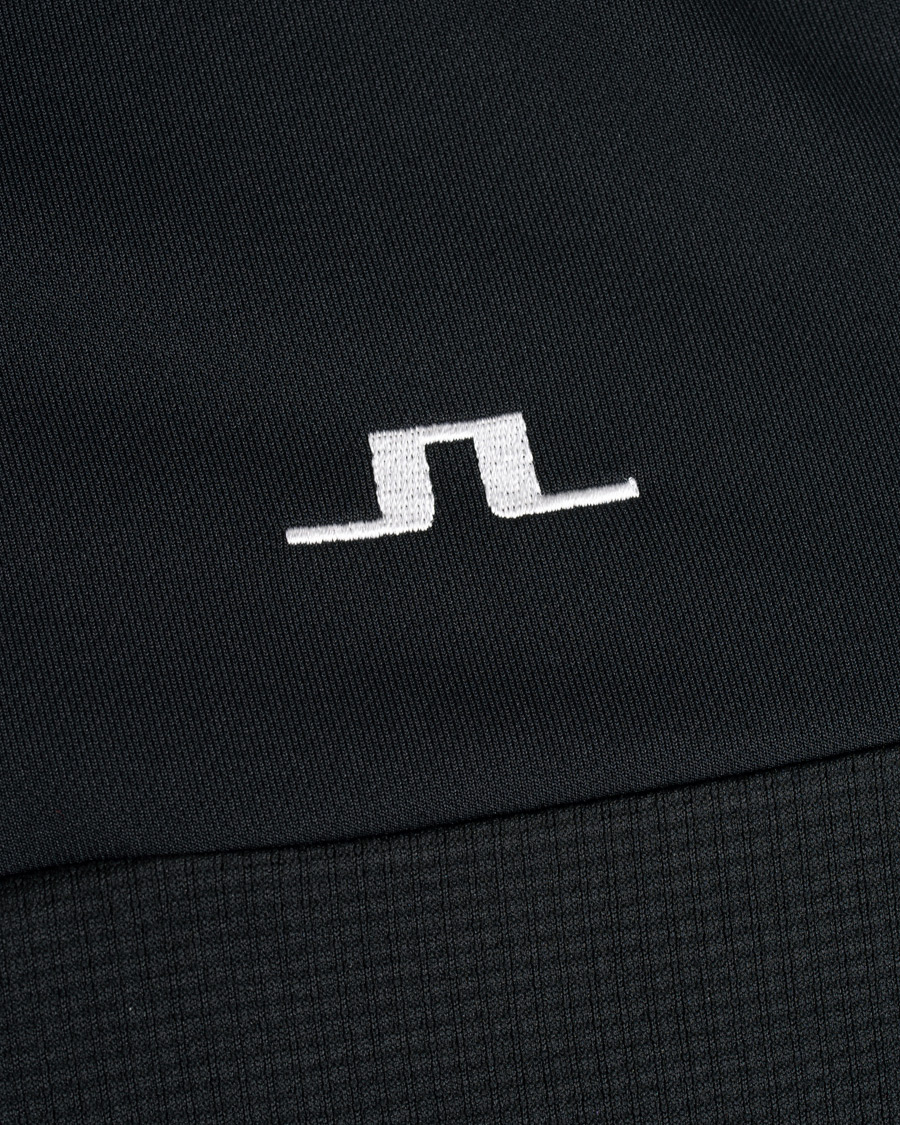 Heren | Truien | J.Lindeberg | Hubbard Half Zip Black