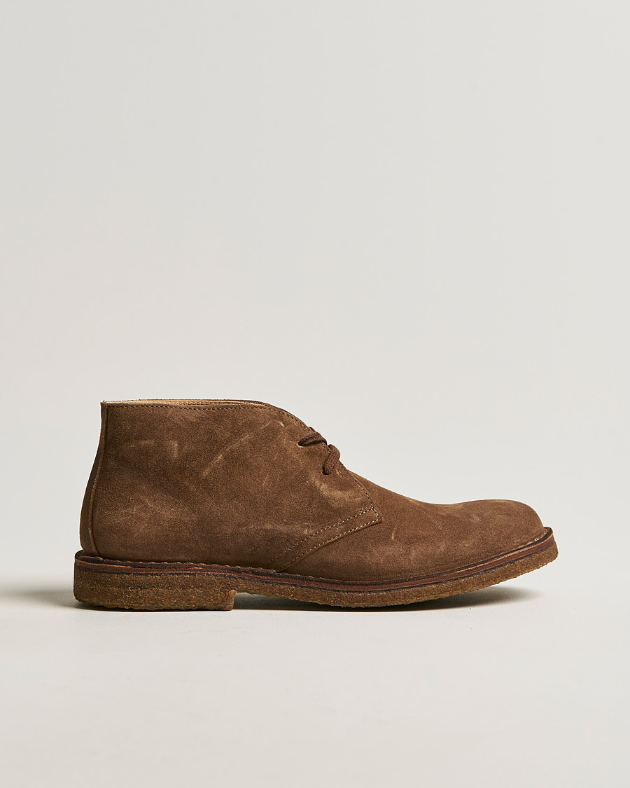 Heren | Laarzen | Astorflex | Greenflex Desert Boot Dark Khaki Suede