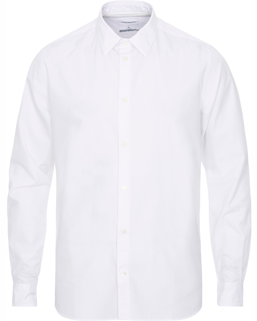 Heren | Overhemden | Norse Projects | Hans Classic Poplin Shirt White