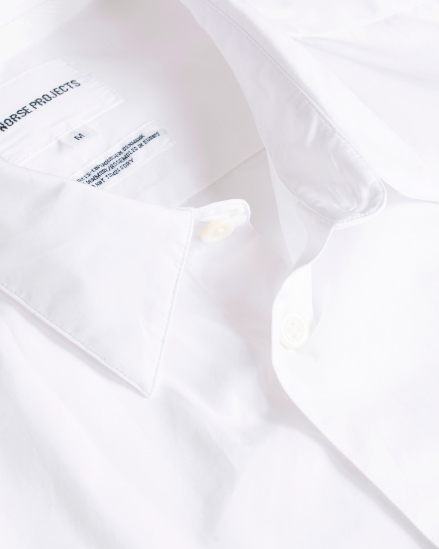 Heren | Overhemden | Norse Projects | Hans Classic Poplin Shirt White