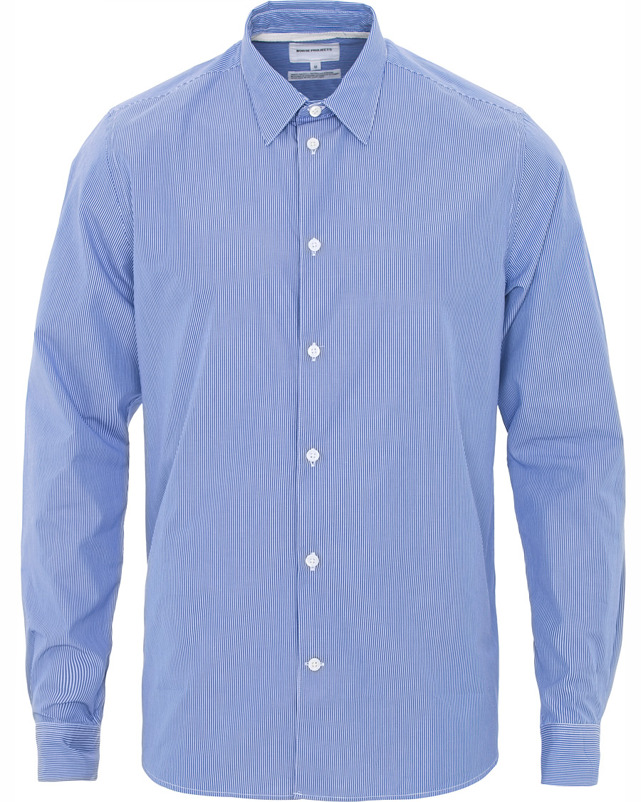 Heren | Overhemden | Norse Projects | Hans Classic Striped Shirt Navy