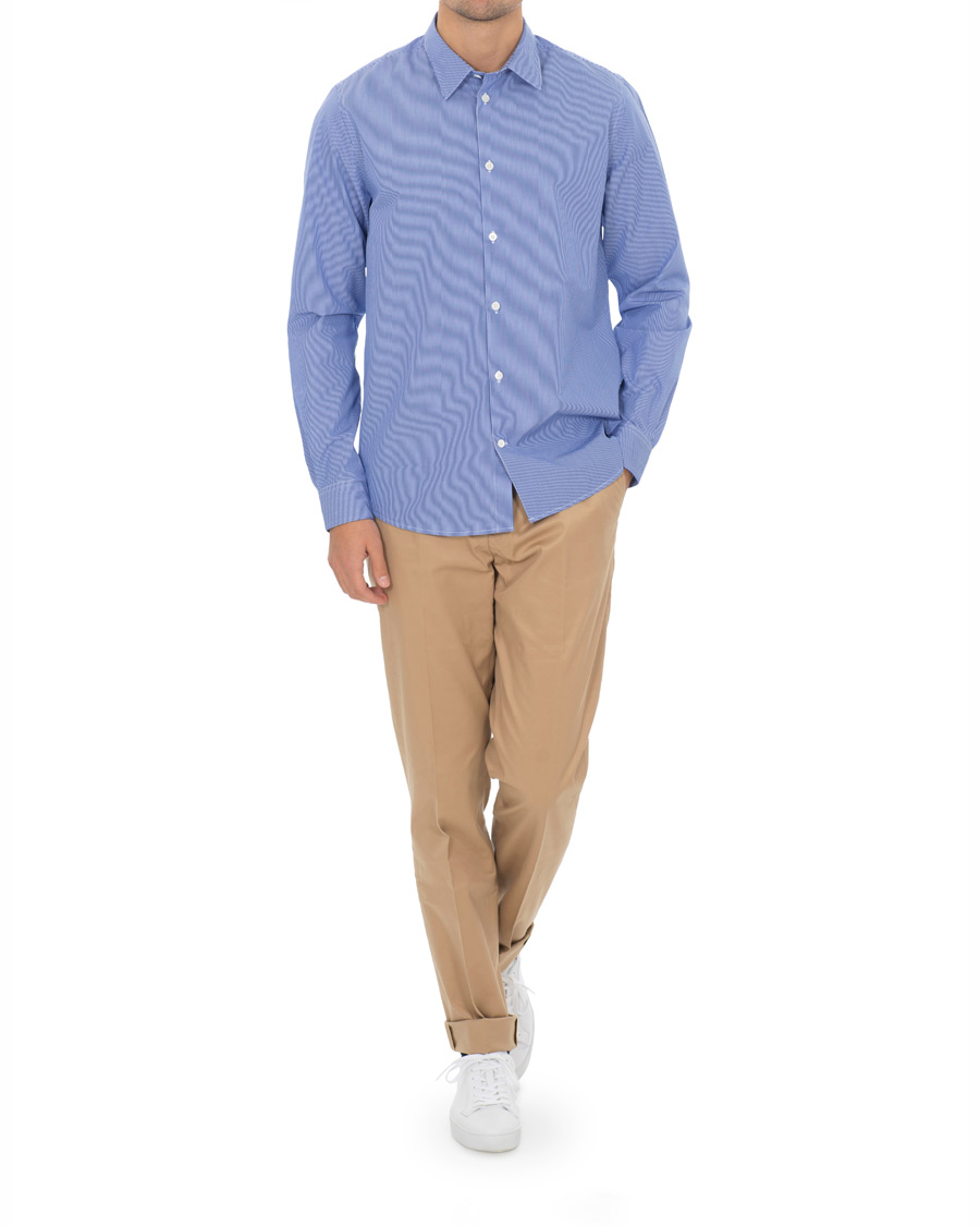 Heren | Overhemden | Norse Projects | Hans Classic Striped Shirt Navy