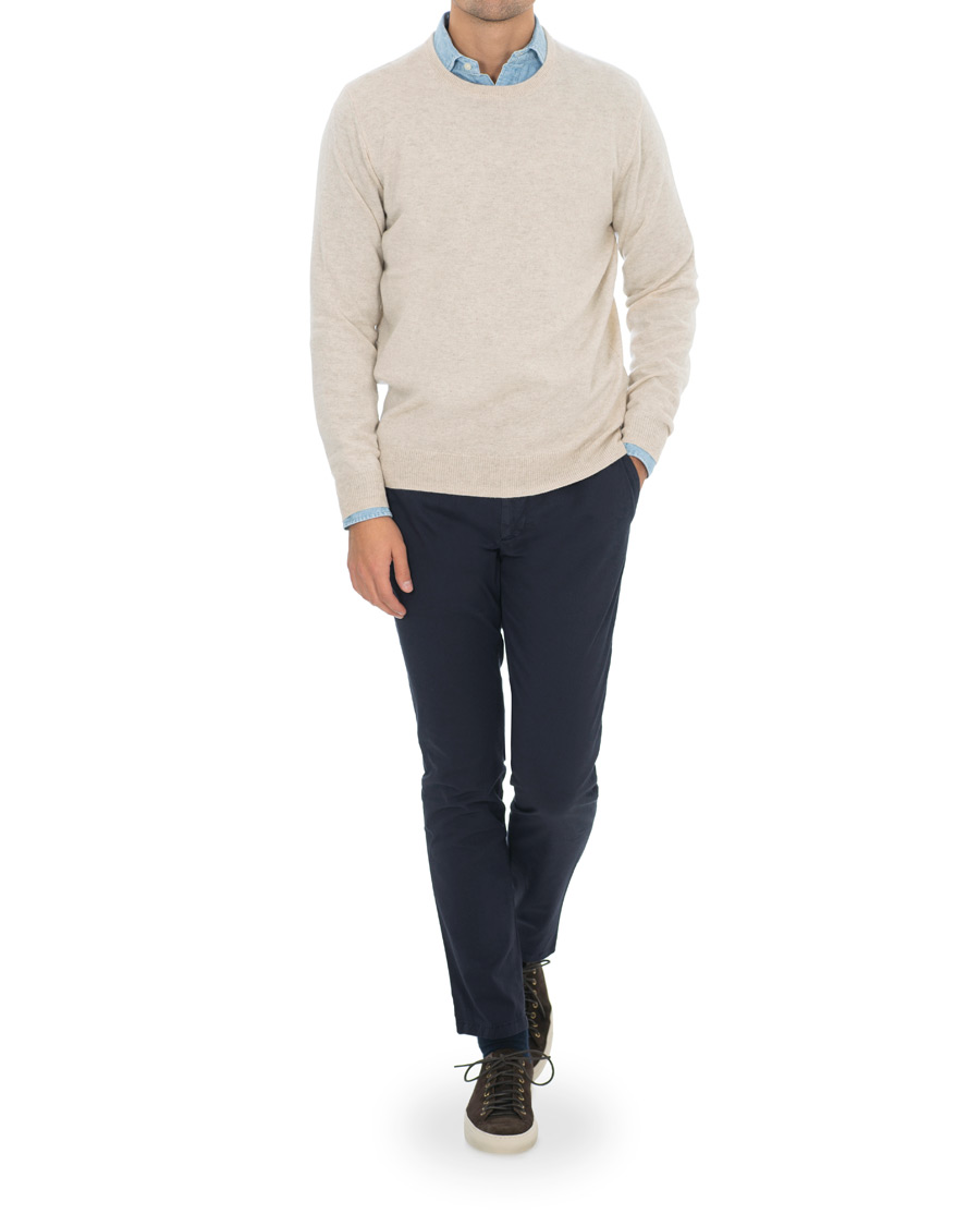 Heren | Broeken | Norse Projects | Aros Slim Light Stretch Chinos Dark Navy
