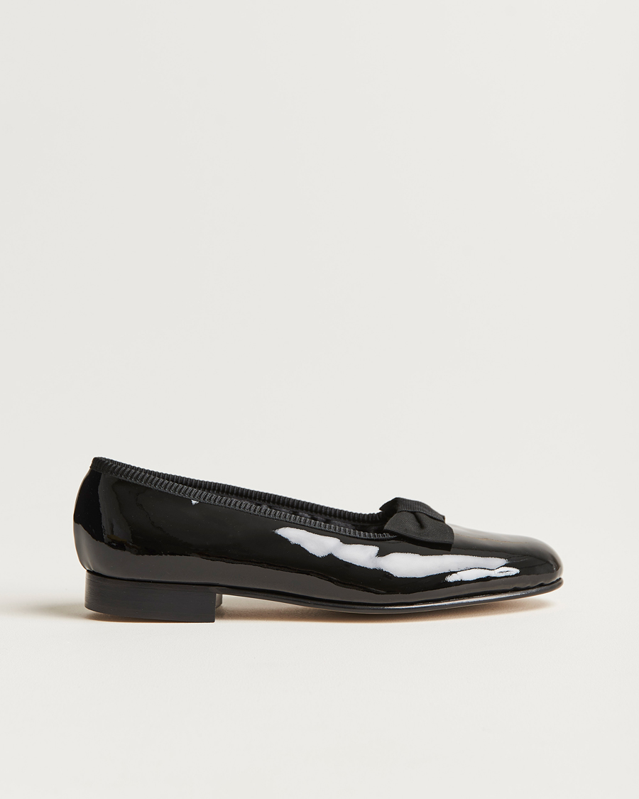 Heren | Bowhill & Elliott Opera Patent Leather Pumps Black | Bowhill & Elliott | Opera Patent Leather Pumps Black