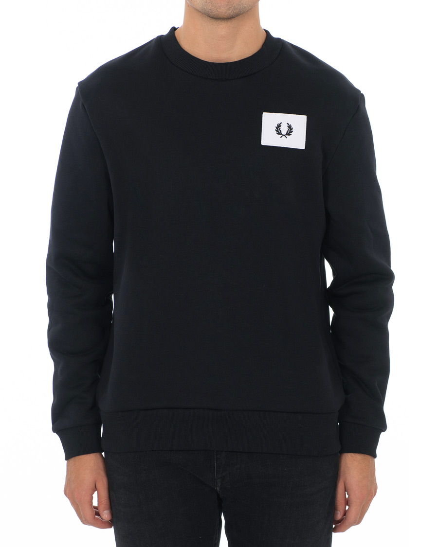 Heren | Truien | Fred Perry | Acid Brights Sweatshirt Black