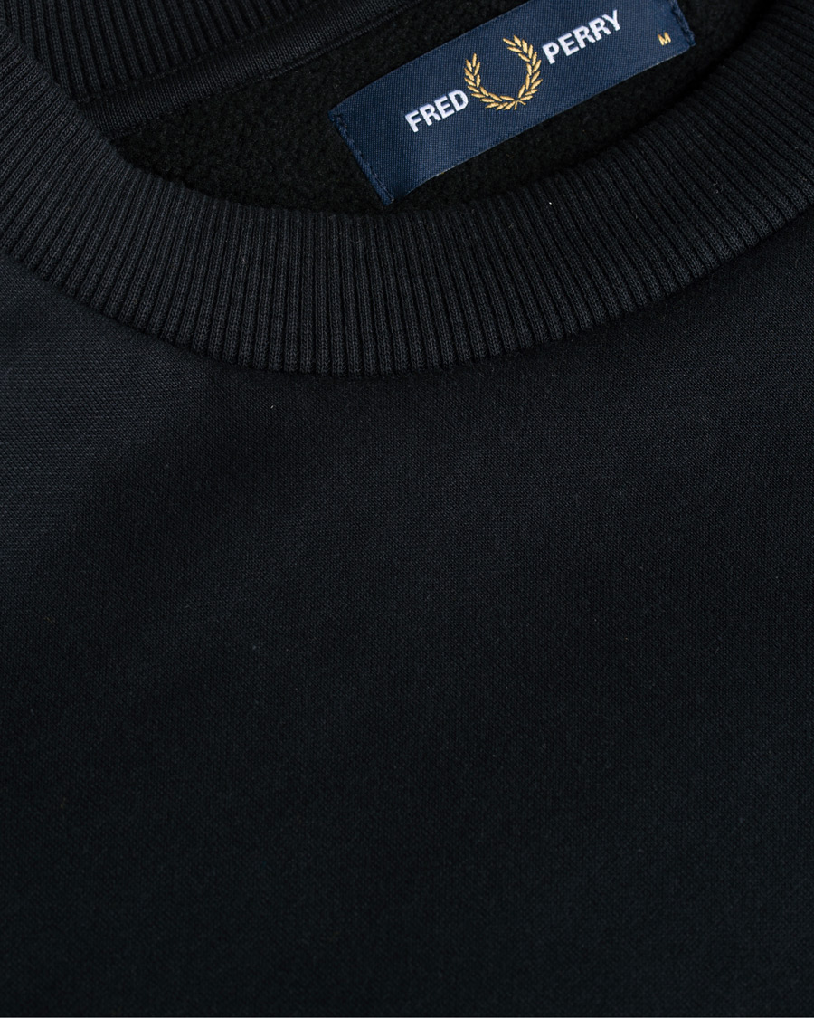Heren | Truien | Fred Perry | Acid Brights Sweatshirt Black
