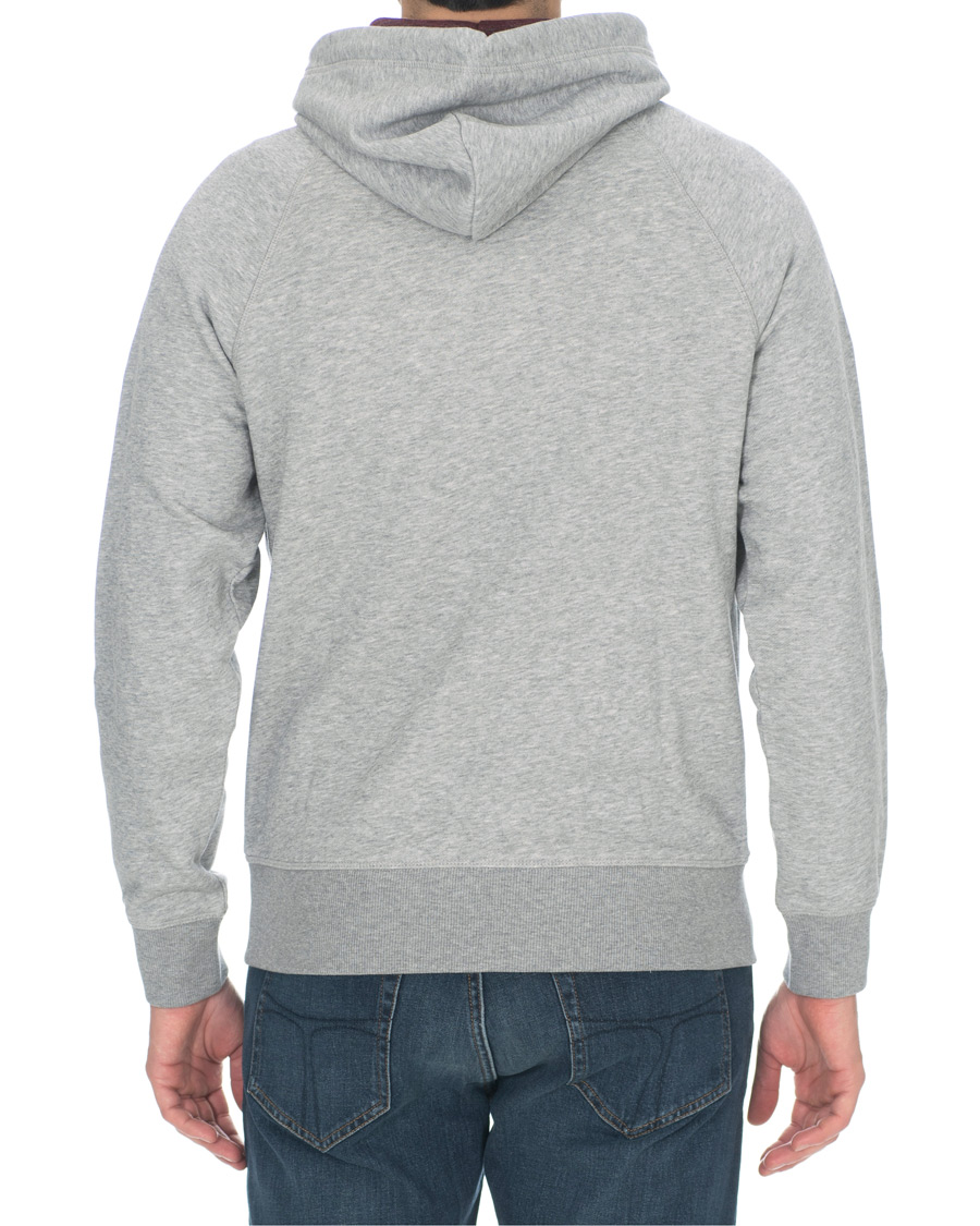 Heren | Truien | GANT | Graphic Sweat Hoodie Grey Melange