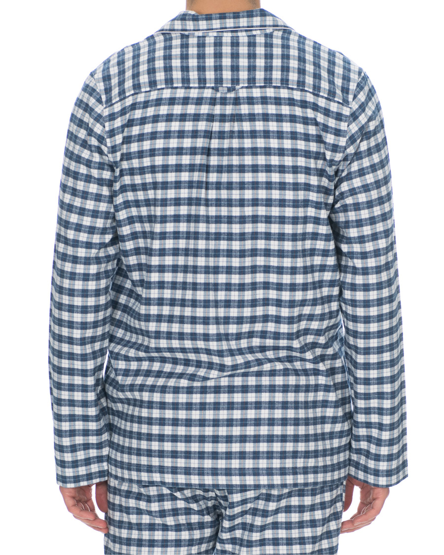 Heren | Ondergoed | Gant | Flannel Pyjama Set Eggshell