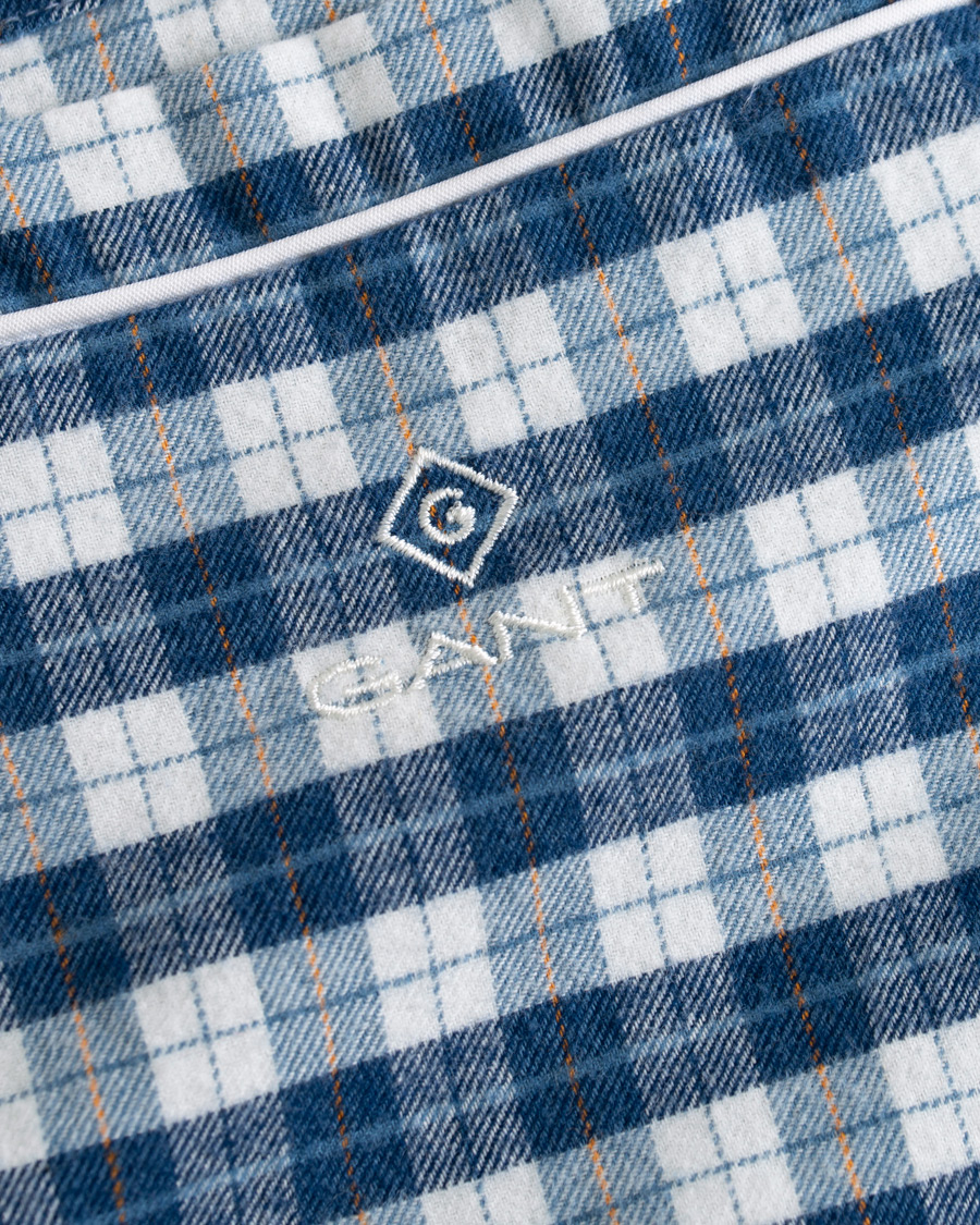 Heren | Ondergoed | Gant | Flannel Pyjama Set Eggshell