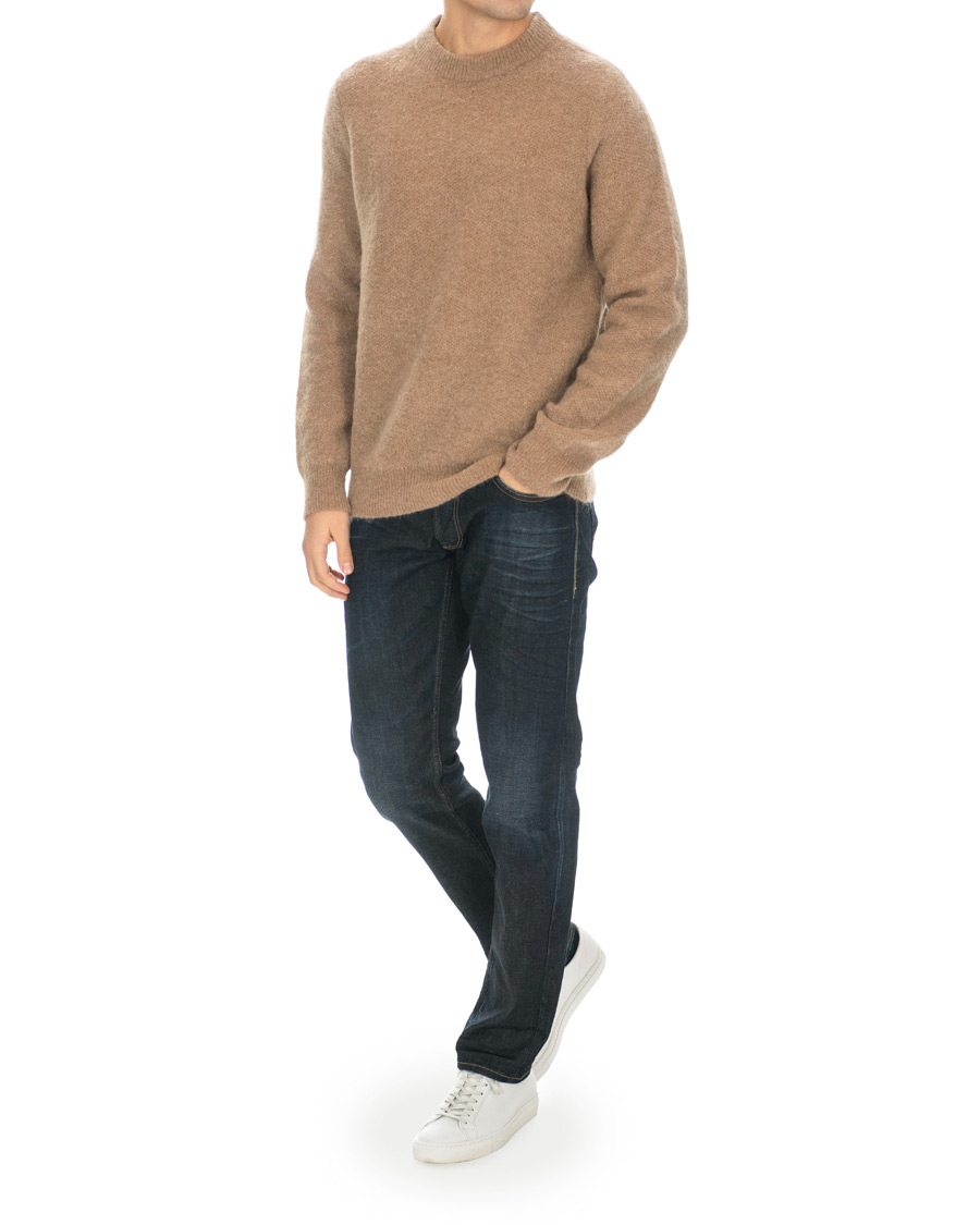 Heren | Truien | Filippa K | Julian Mohair Sweater Dark Khaki
