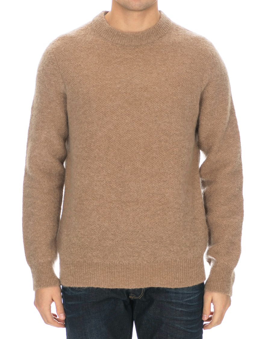 Heren | Truien | Filippa K | Julian Mohair Sweater Dark Khaki