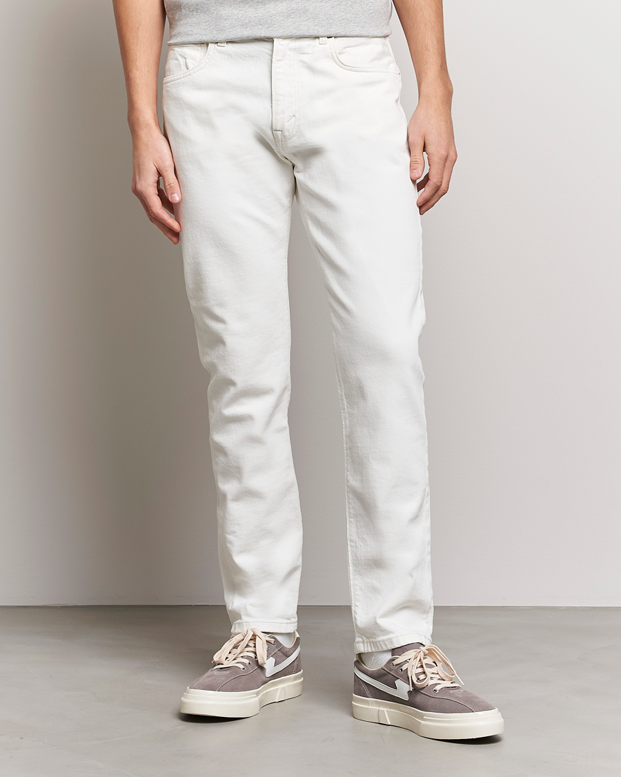 Heren |  | Jeanerica | TM005 Tapered Jeans Natural White