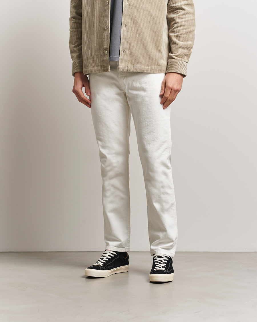 Heren | Witte jeans | Jeanerica | TM005 Tapered Jeans Natural White