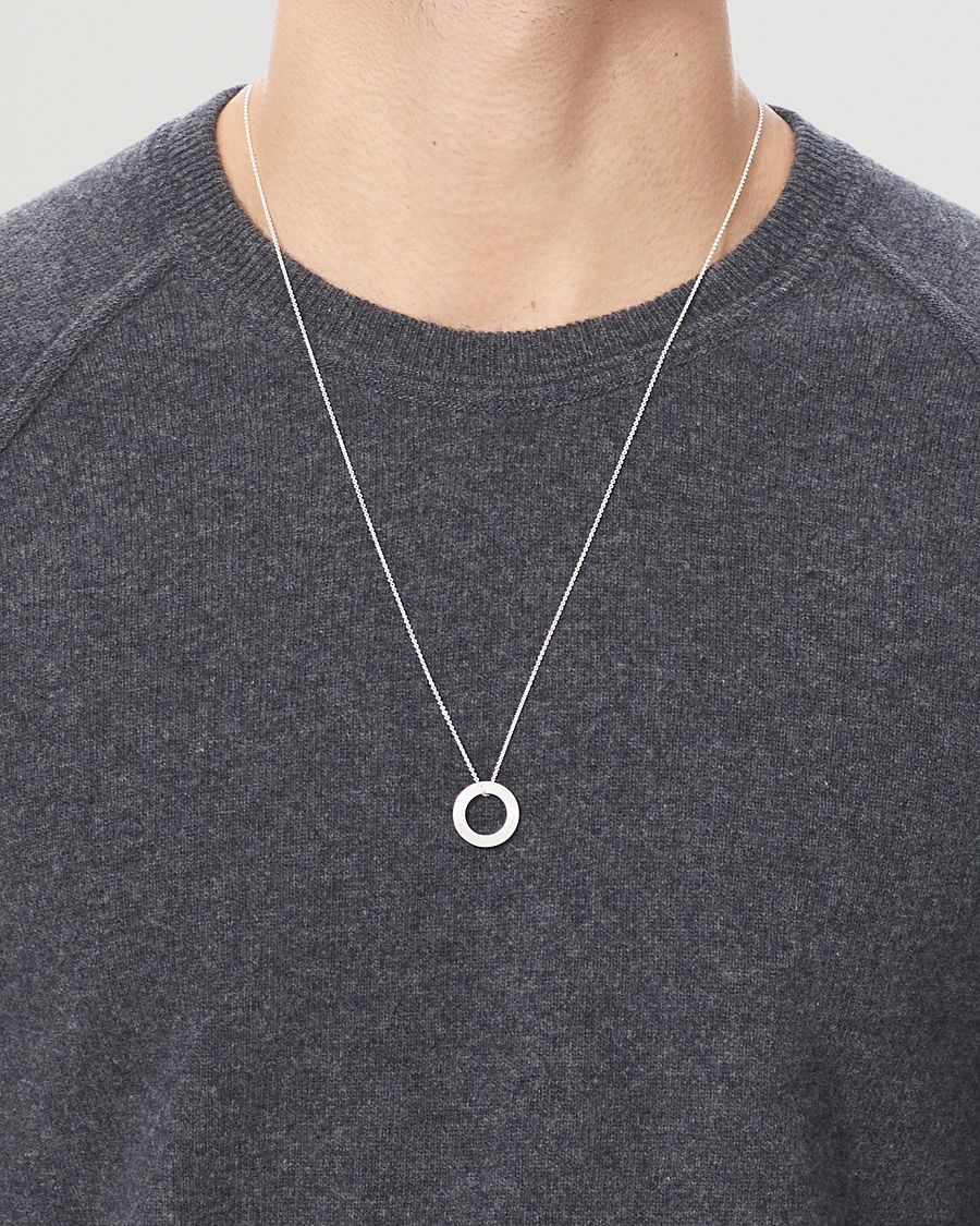 Heren | Accessoires | LE GRAMME | Circle Necklace Le 2.5  Sterling Silver