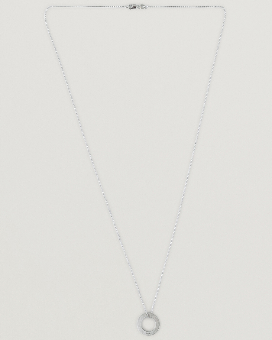 Heren | LE GRAMME Circle Necklace Le 2.5 Sterling Silver | LE GRAMME | Circle Necklace Le 2.5 Sterling Silver
