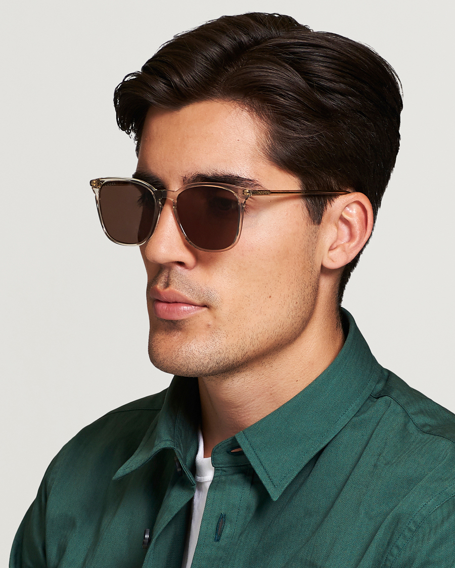Heren |  | Gucci | GG0547SK Sunglasses Brown/Brown