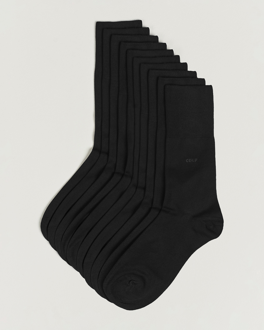 Heren |  | CDLP | 10-Pack Bamboo Socks Black