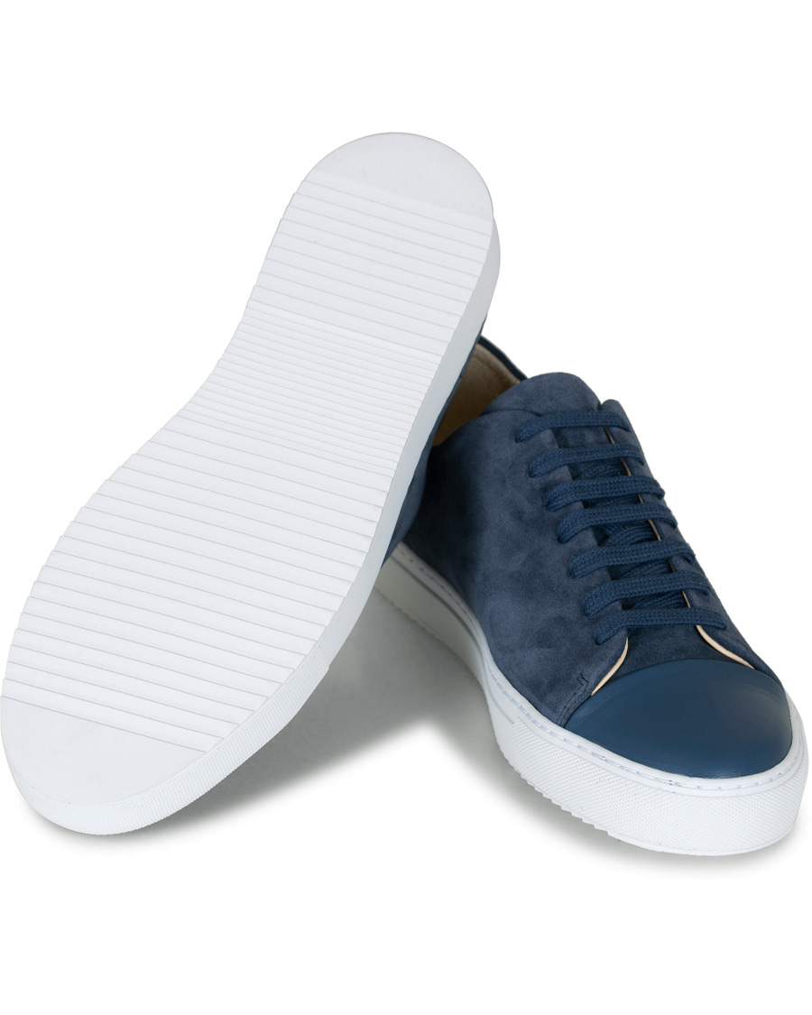 Heren | Axel Arigato Cap Toe Sneaker Navy Suede | Axel Arigato | Cap Toe Sneaker Navy Suede