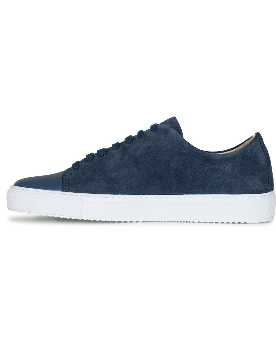 Heren | Axel Arigato Cap Toe Sneaker Navy Suede | Axel Arigato | Cap Toe Sneaker Navy Suede