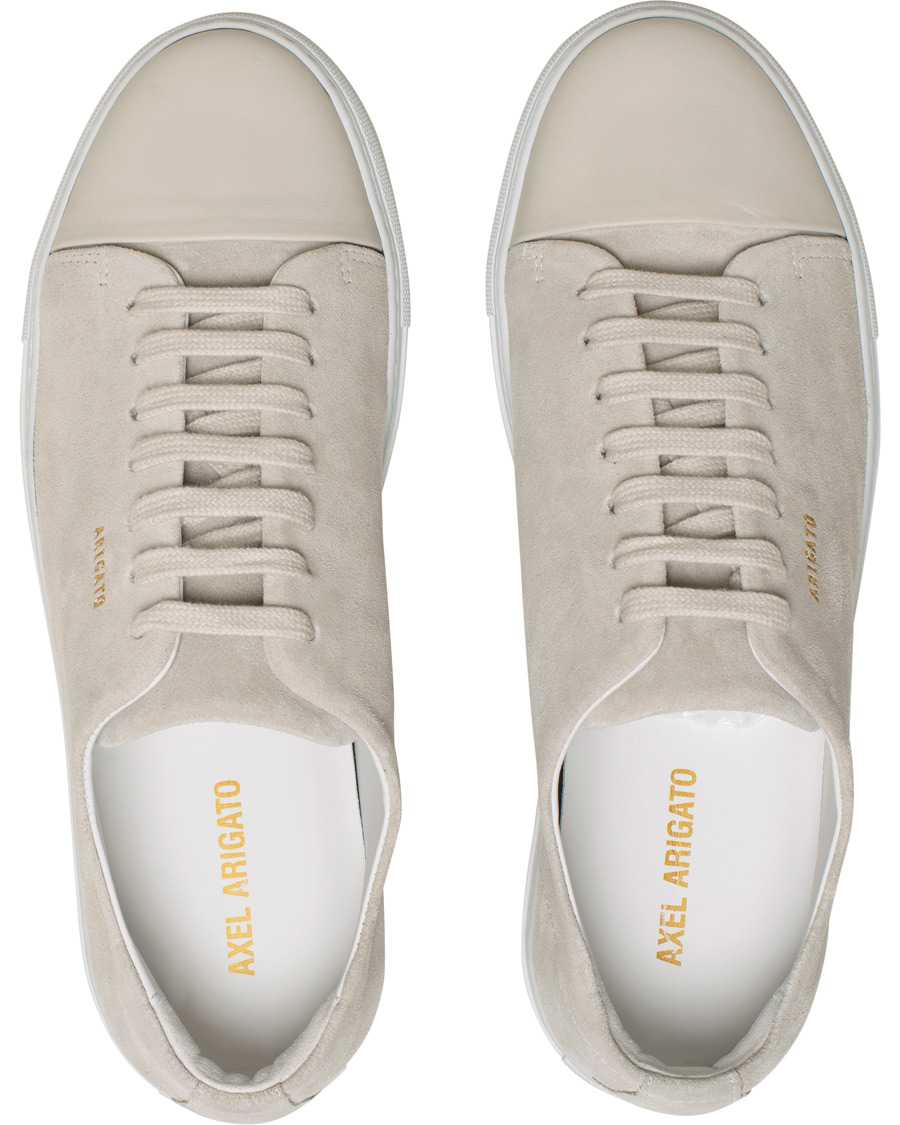 Heren | Axel Arigato Cap Toe Sneaker Off White Suede | Axel Arigato | Cap Toe Sneaker Off White Suede