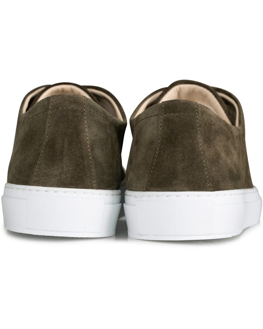 Heren | Axel Arigato Cap Toe Sneaker Military Green Suede | Axel Arigato | Cap Toe Sneaker Military Green Suede