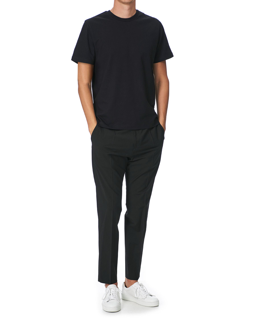Heren | T-shirts | Filippa K | Single Jersey Regular Tee Black