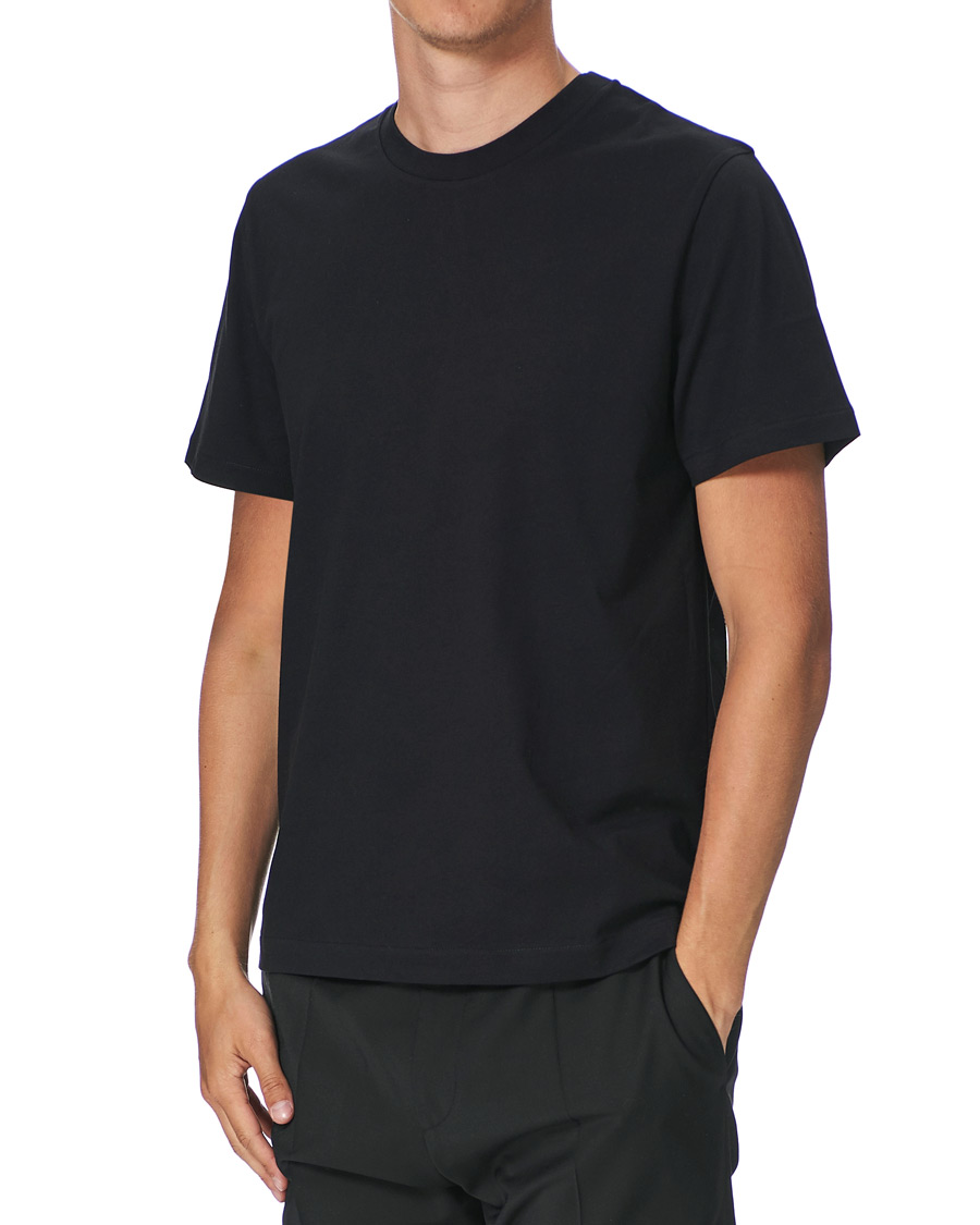 Heren | T-shirts | Filippa K | Single Jersey Regular Tee Black