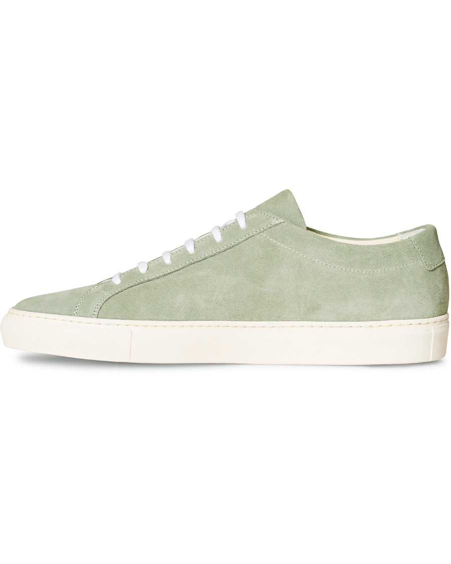 Heren | Common Projects Original Achilles Sneakers Green Suede | Common Projects | Original Achilles Sneakers Green Suede