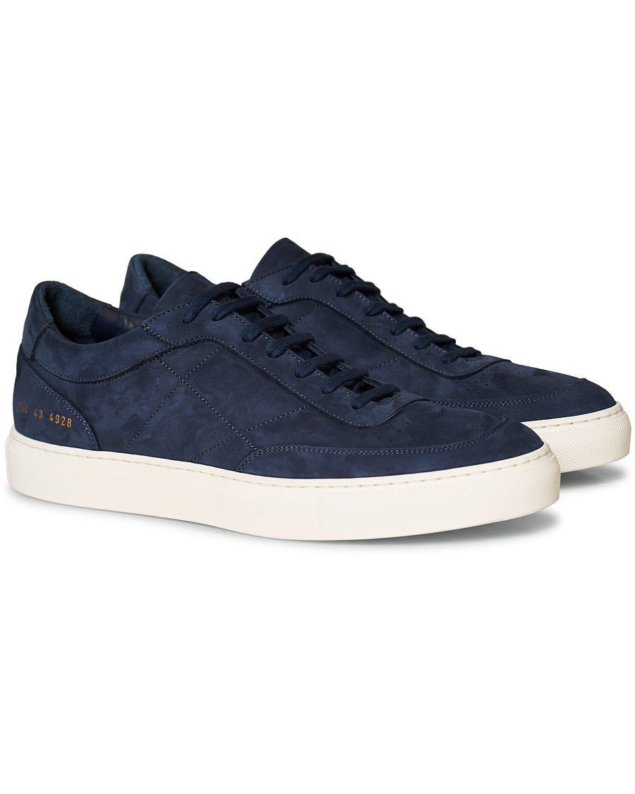 Heren | Common Projects Resort Classic Sneaker Navy Nubuck | Common Projects | Resort Classic Sneaker Navy Nubuck