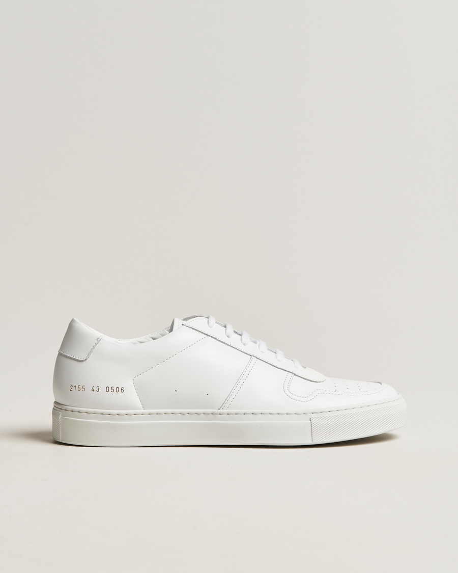 Heren | Common Projects | Common Projects | B Ball Leather Sneaker White