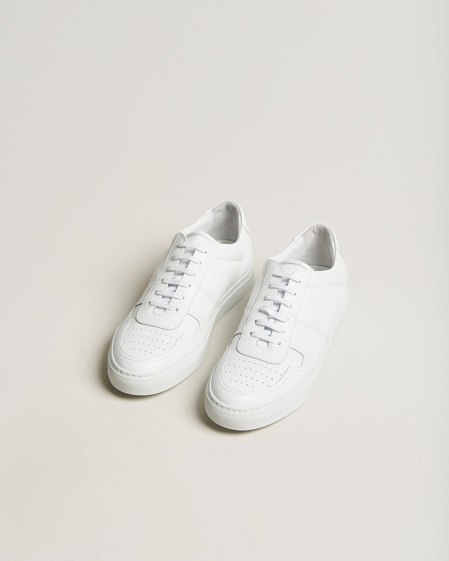 Heren | Schoenen | Common Projects | B Ball Leather Sneaker White