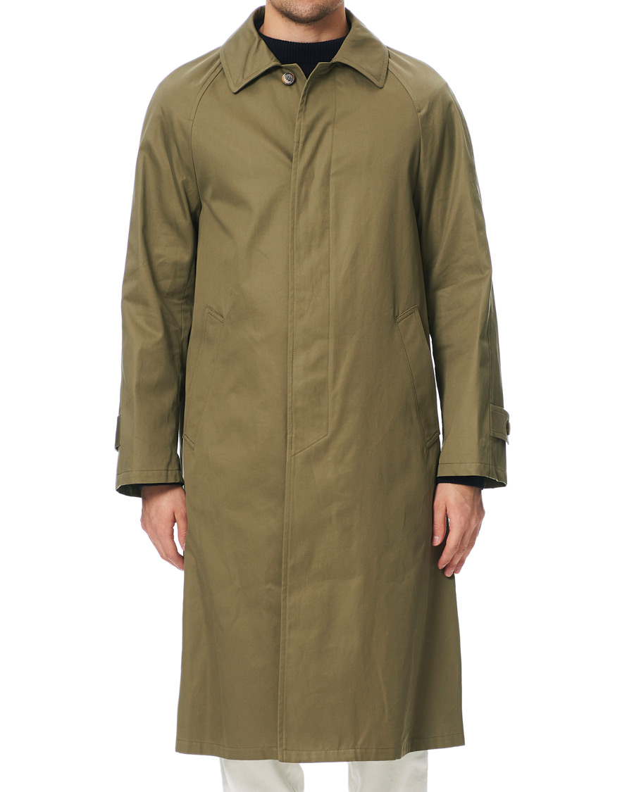 Heren | Jassen | Valstar | Raglan Cotton Coat Olive