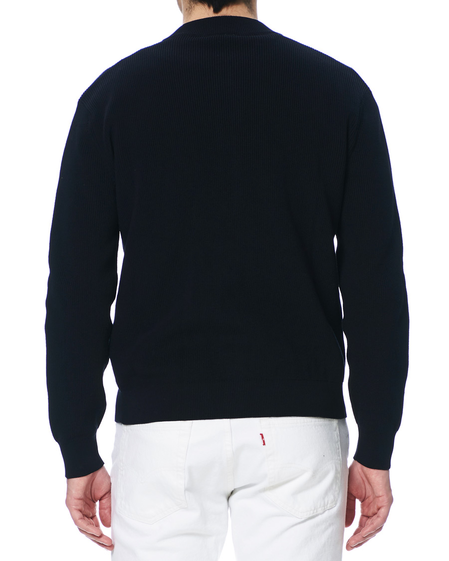 Heren | Truien | Andersen-Andersen | Organic Cotton Skipper Jacket Navy Blue