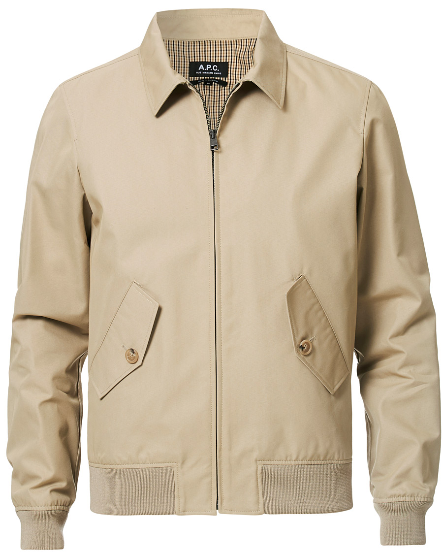 Heren | Jassen | A.P.C. | Gaspard Blouson Jacket Beige
