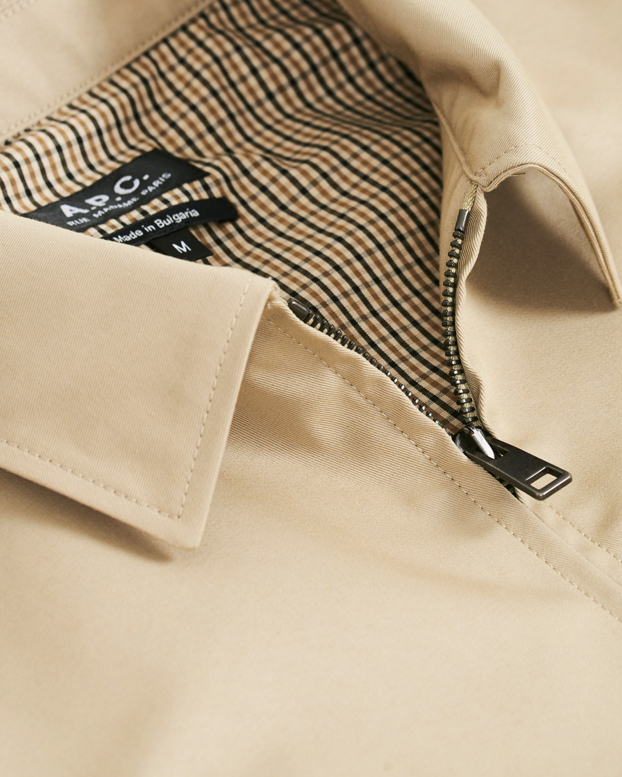 Heren | Jassen | A.P.C. | Gaspard Blouson Jacket Beige