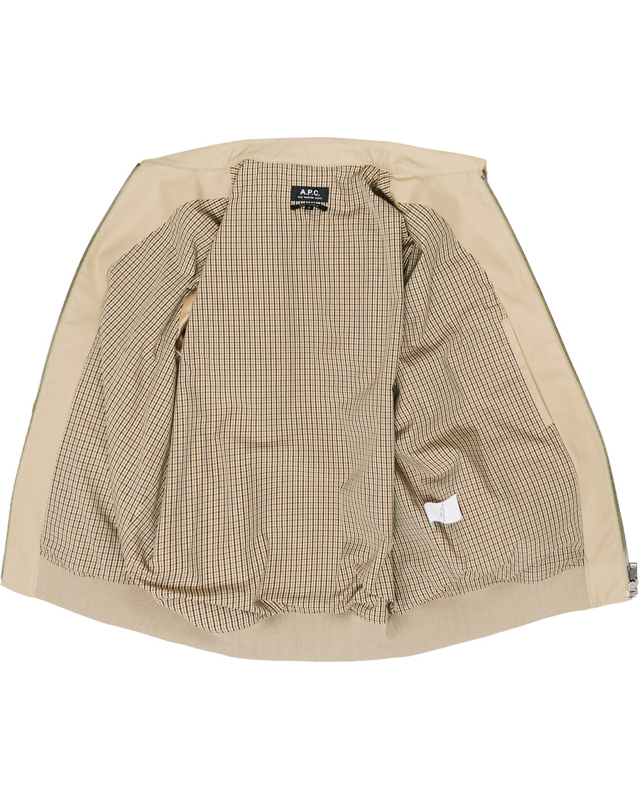 Heren | Jassen | A.P.C. | Gaspard Blouson Jacket Beige
