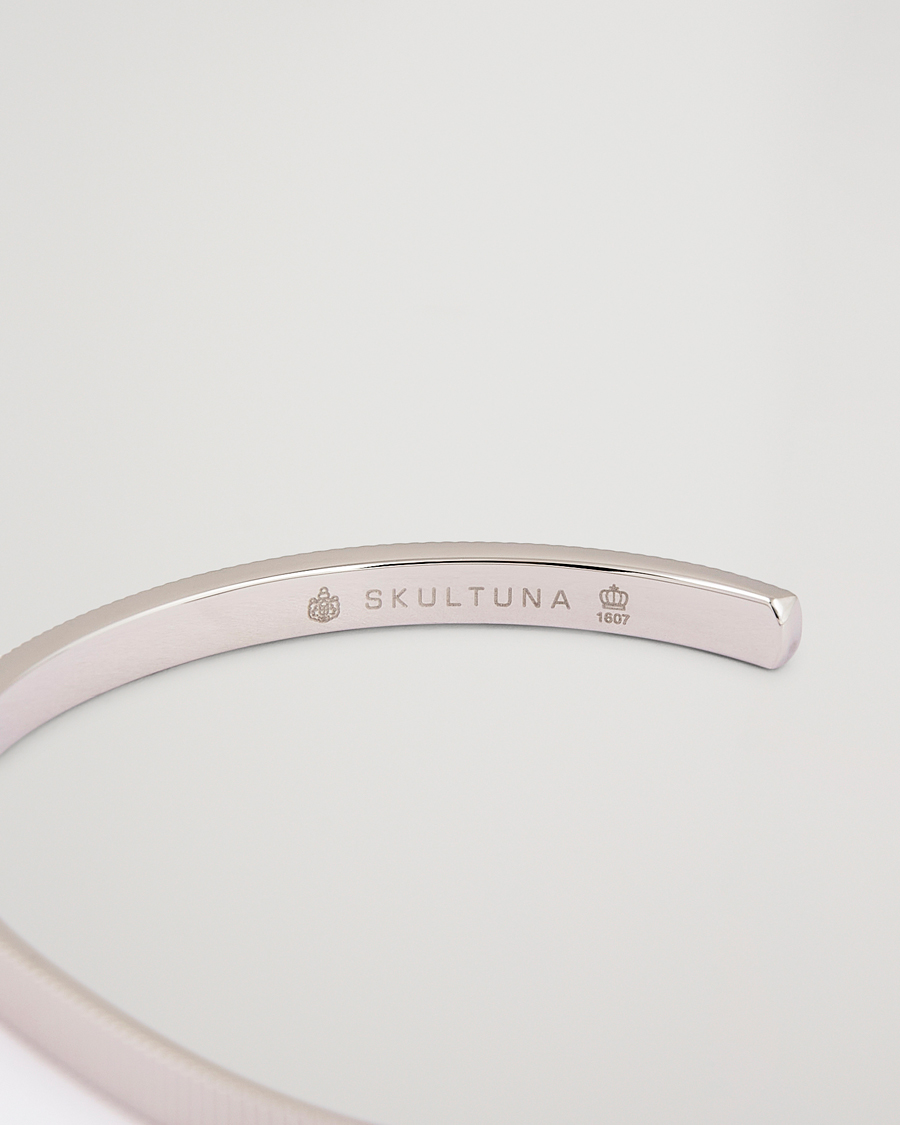 Heren | Cadeaus | Skultuna | Ribbed Cuff Polished Steel