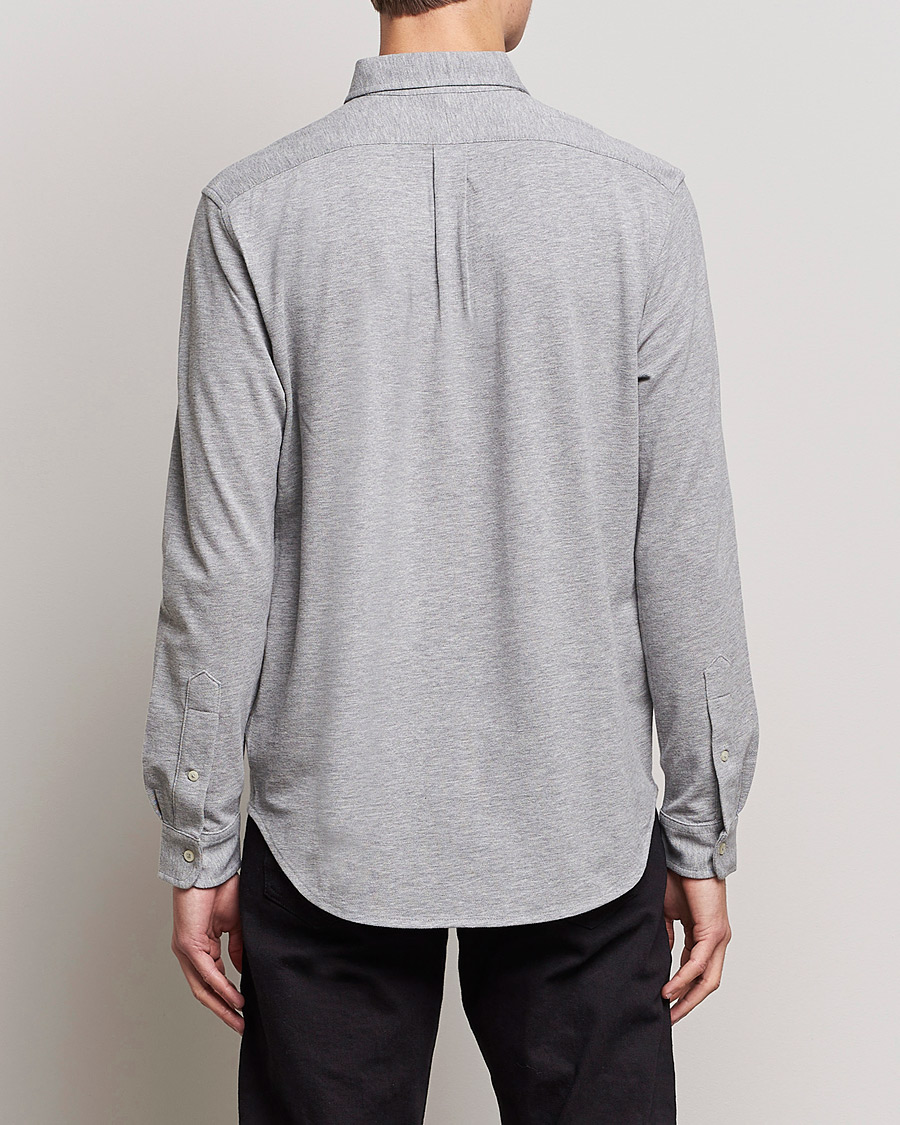 Heren | Overhemden | Polo Ralph Lauren | Slim Fit Featherweight Mesh Shirt Andover Heather