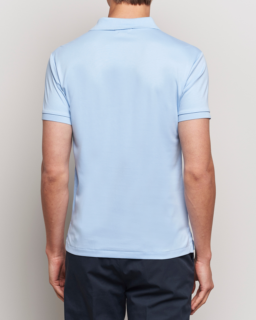 Heren | Polo's | Polo Ralph Lauren | Slim Fit Pima Cotton Polo Office Blue