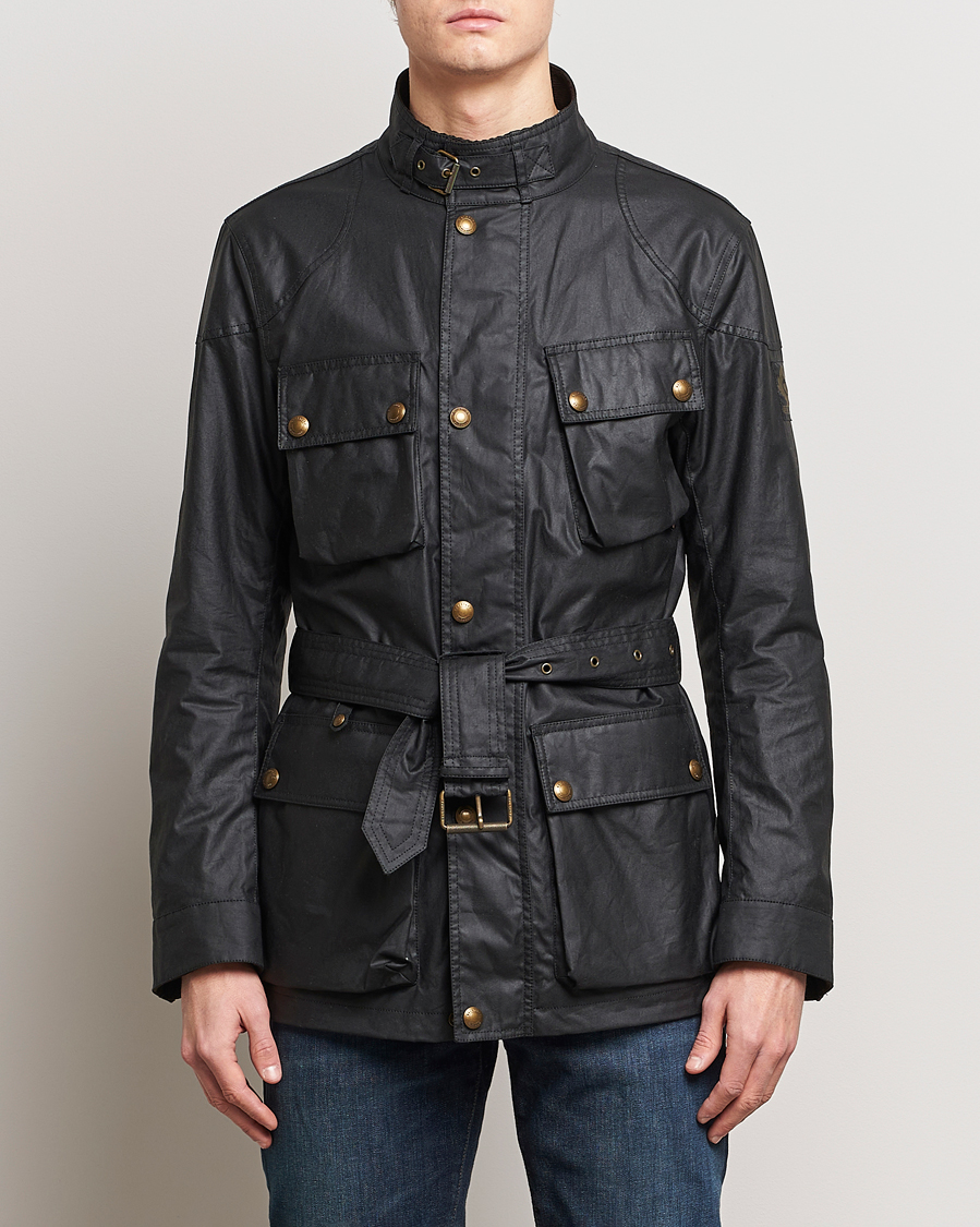 Heren |  | Belstaff | Trialmaster Waxed Jacket Black