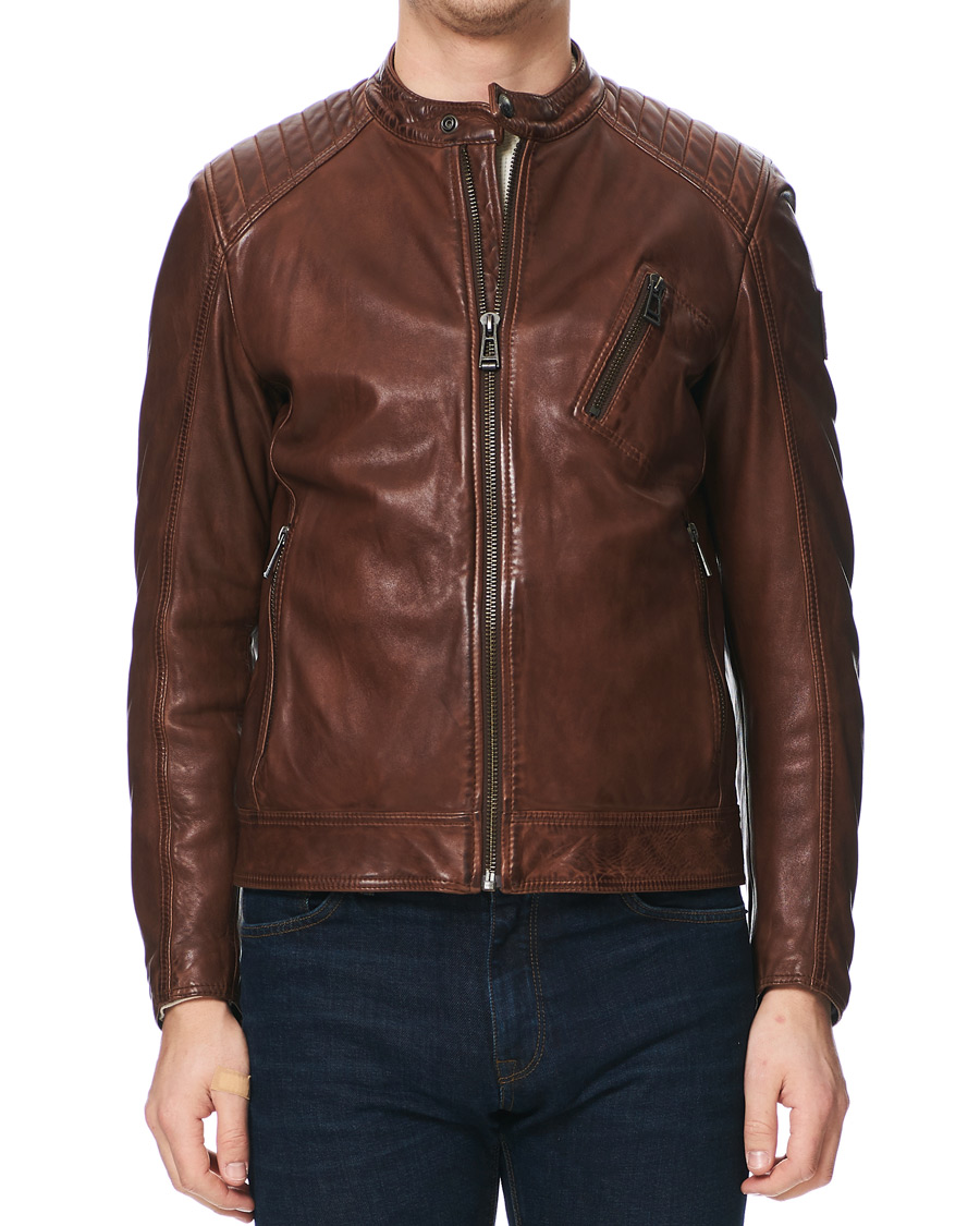 Heren | Jassen | Belstaff | V Racer 2.0 Leather Jacket Light Brown