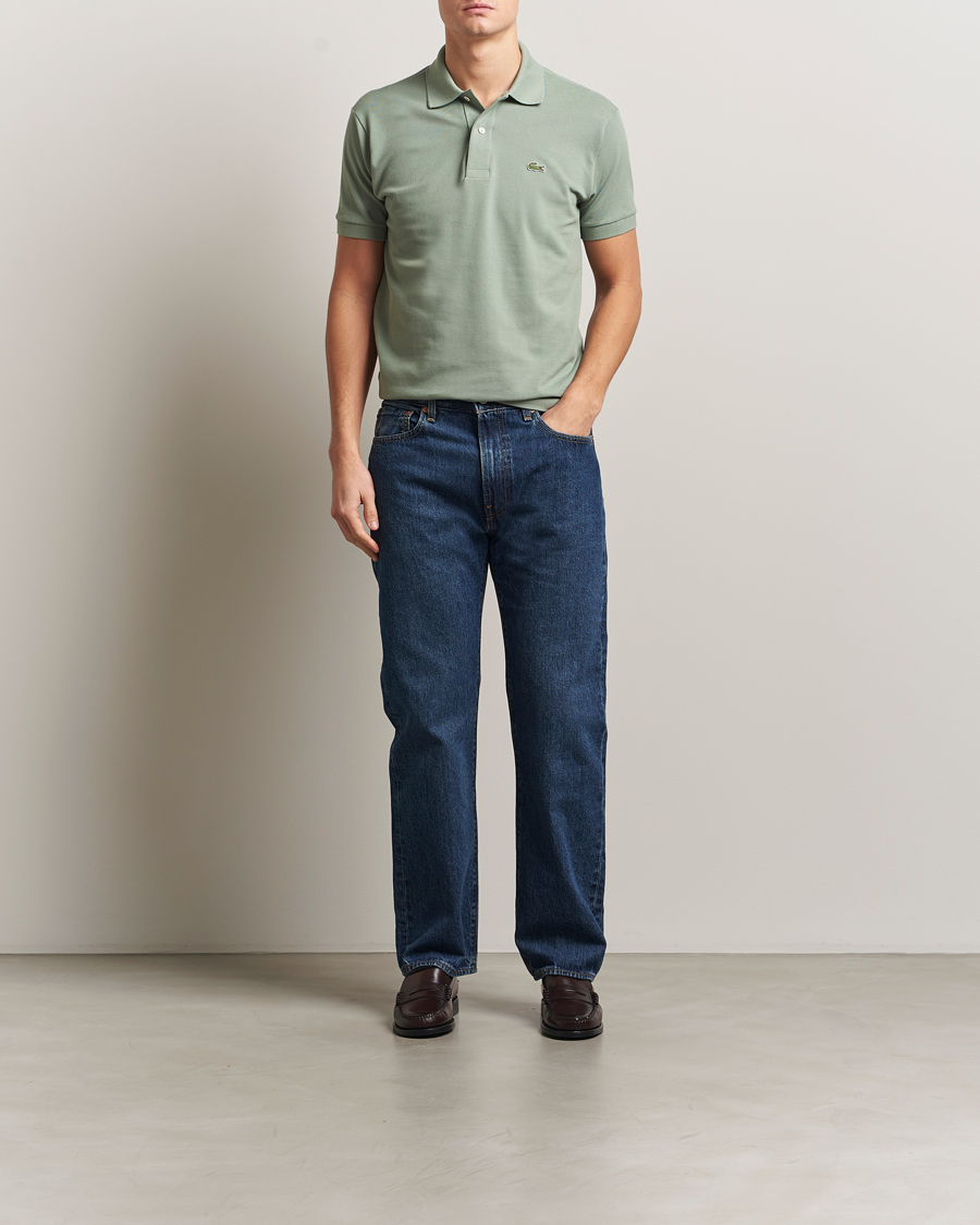 Heren | Polo's | Lacoste | Original Polo Piké Thyme Green