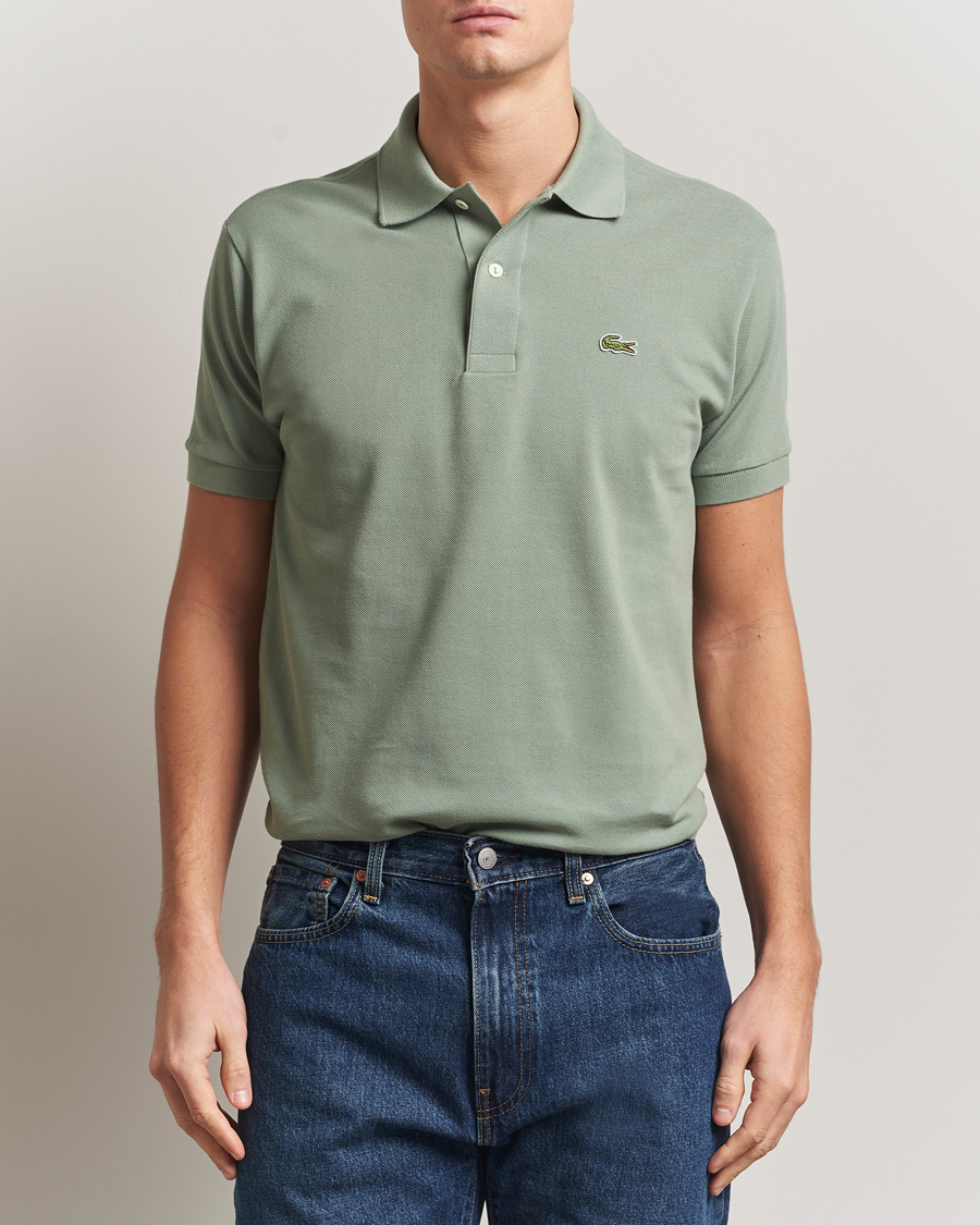 Heren | Polo's | Lacoste | Original Polo Piké Thyme Green